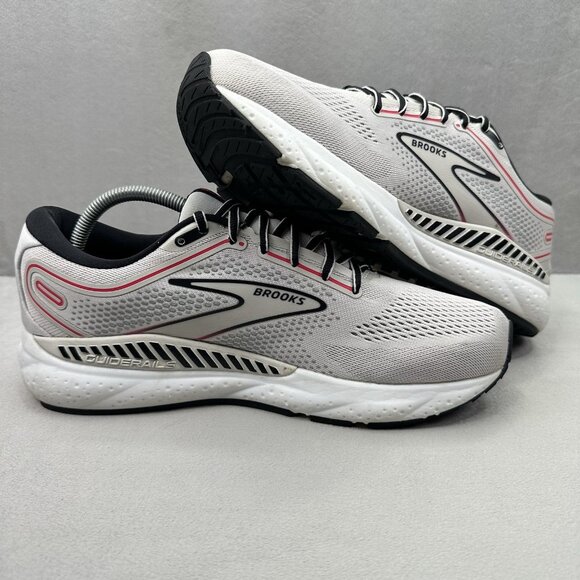 Womens Size 11.5 (B) Brooks Ariel GTS 23 Shoes Gray Black Pink Running Sneakers - Picture 5 of 8